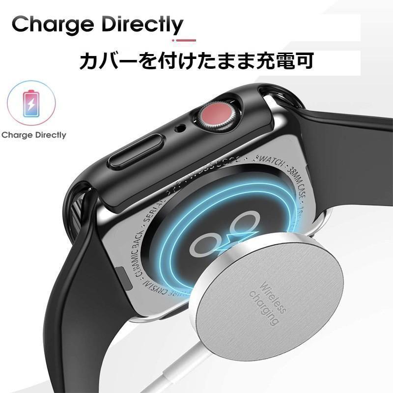 45mm アップルウォッチ Apple Watch バンド ベルト＋カバー　ホワイト E001_画像6