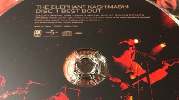 ジャンク品 サンプル盤 エレファントカシマシ ELEPHANT KASHIMASHI