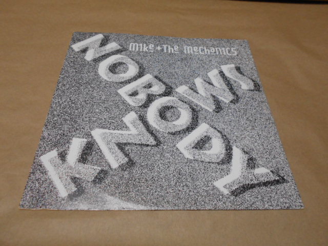１２”　MIKE&THE　MECHANICS／NOBODY　KNOWS_画像1