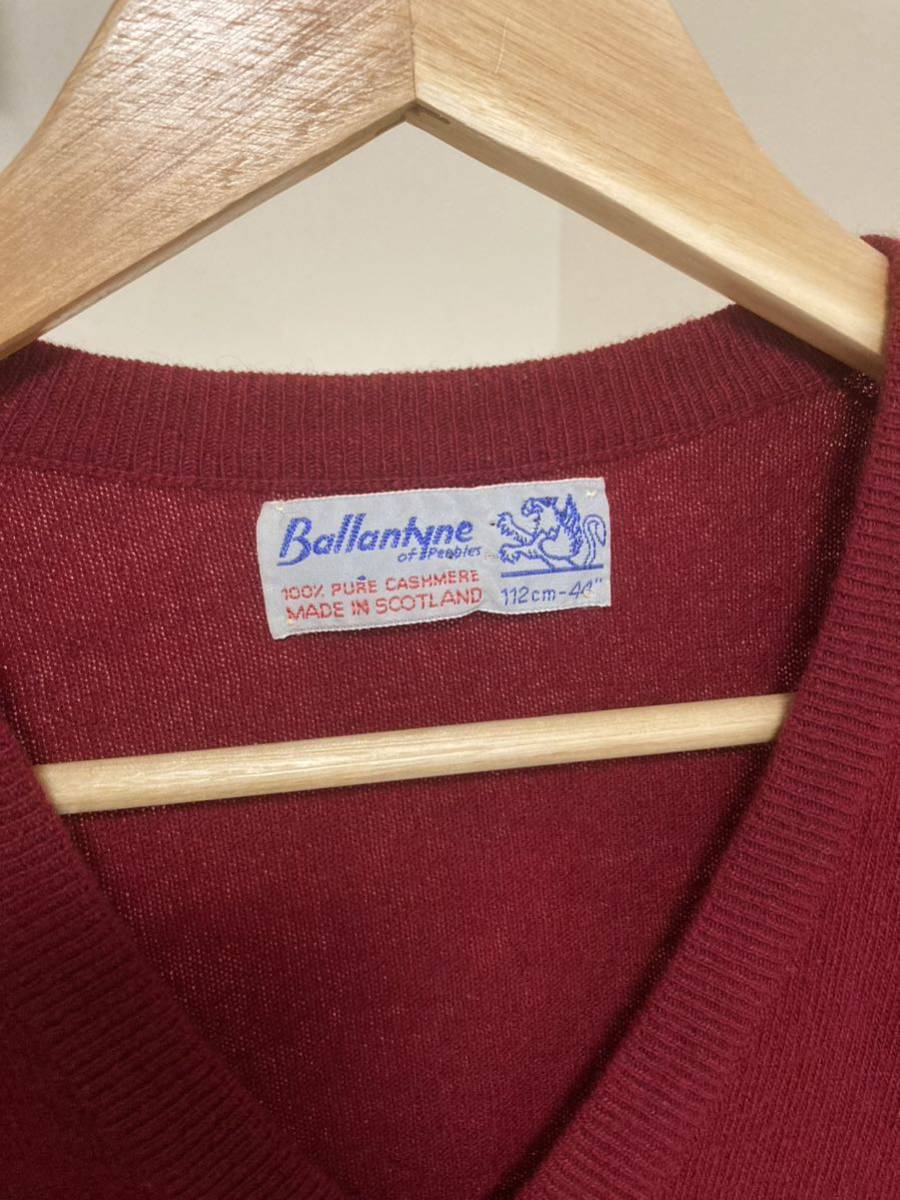 バランタイン ballantyne カシミア カシミヤ ニットセーター