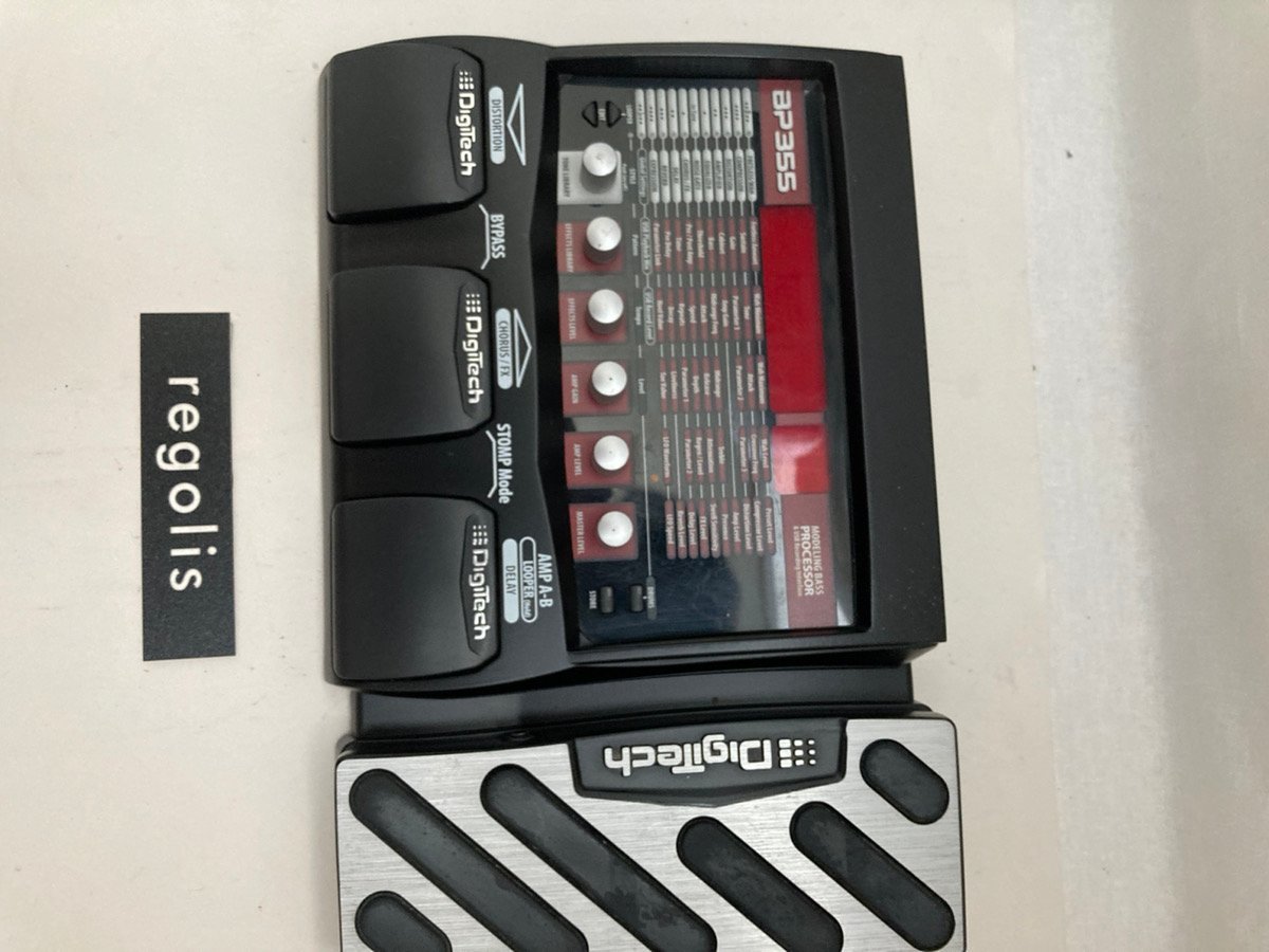 DigiTech BP355 ベース用マルチ・エフェクター 動作品