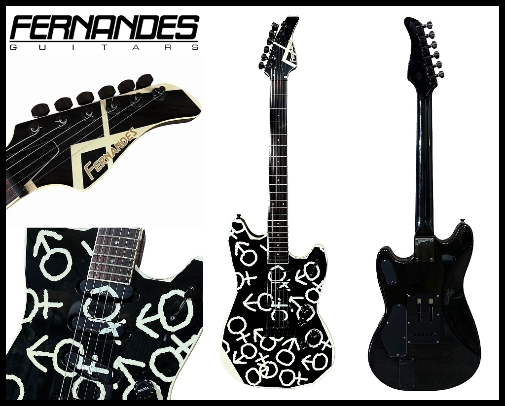送料無料 激レア 90年代 FERNANDES フェルナンデス MT-95DC 室姫 送料無料 激レア 90年代 FERNANDES フェルナンデス MT-95DC 室姫