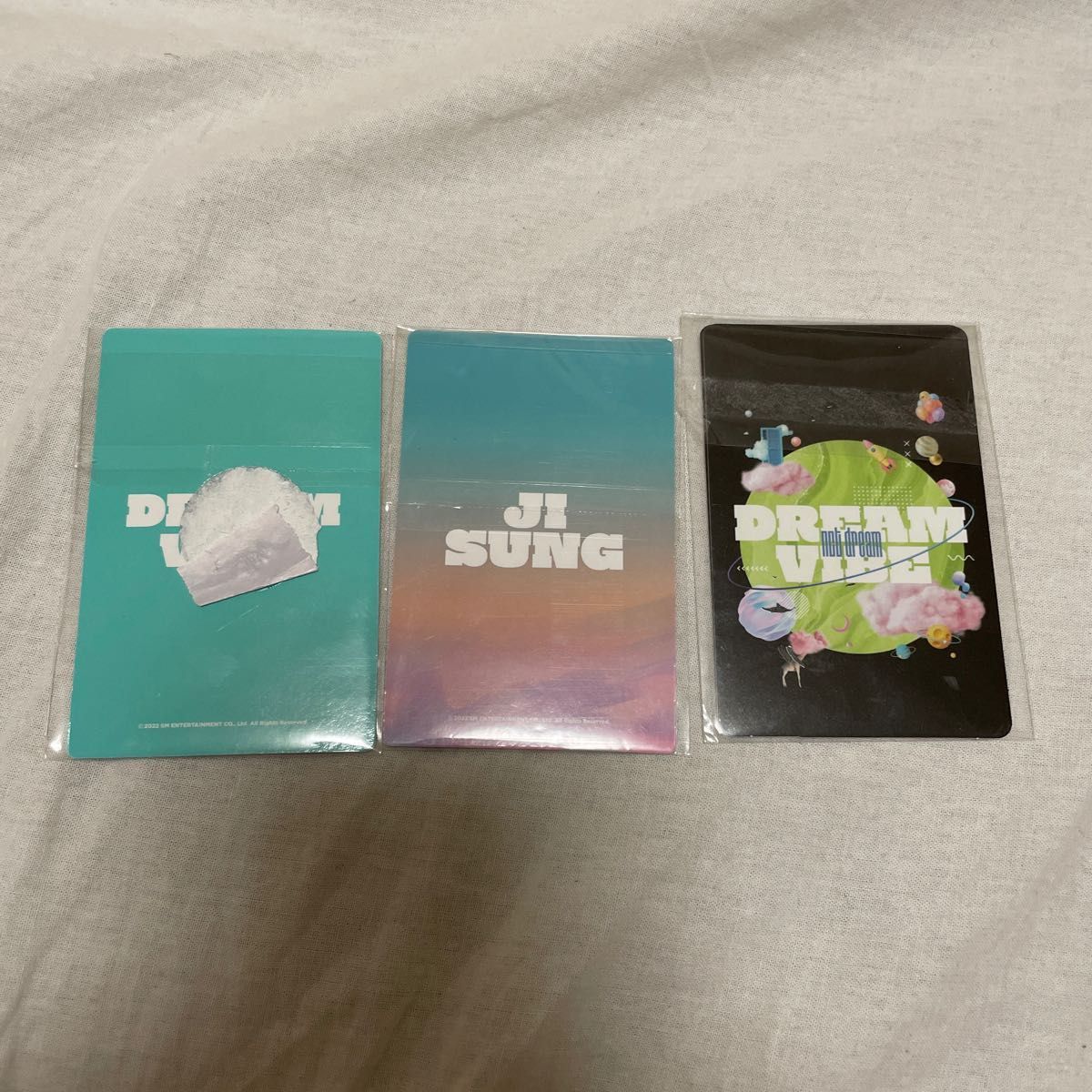 NCTDREAM VIBE チソン トレカ JISUNG セット スクラッチ ポーチ