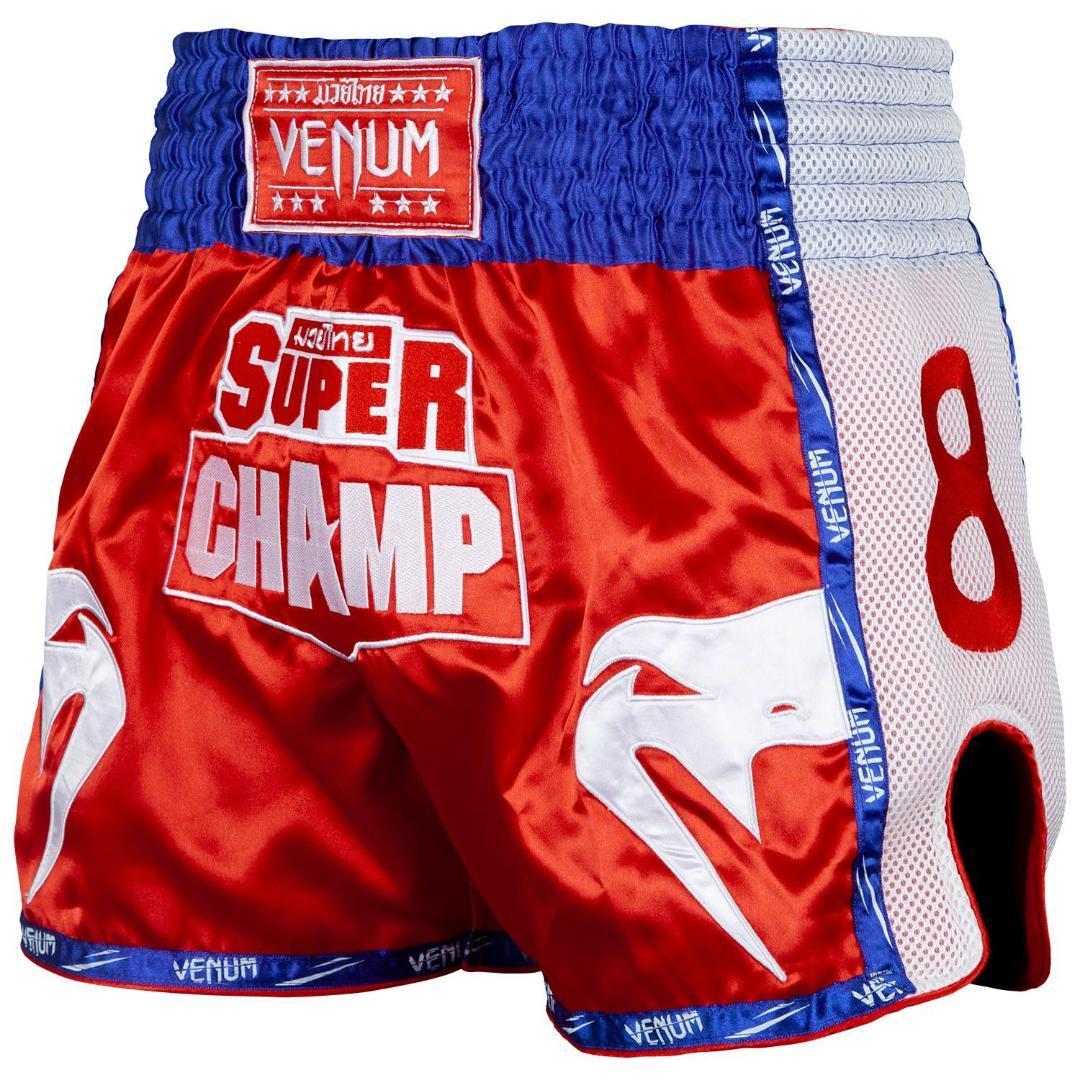 安価 ワタナベ VENUM SUPER CHAMP ムエタイショーツ 赤 Lサイズ その他
