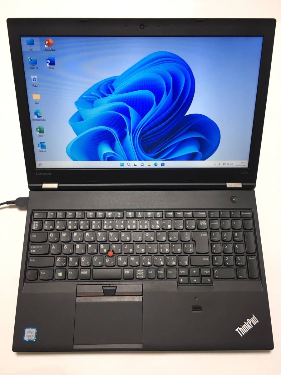 Z35 美品Lenovo ThinkPad L570 15インチ/office/windows11/Core i5-7200U /8GB/SSD512GB/DVD/カメラ/テンキー