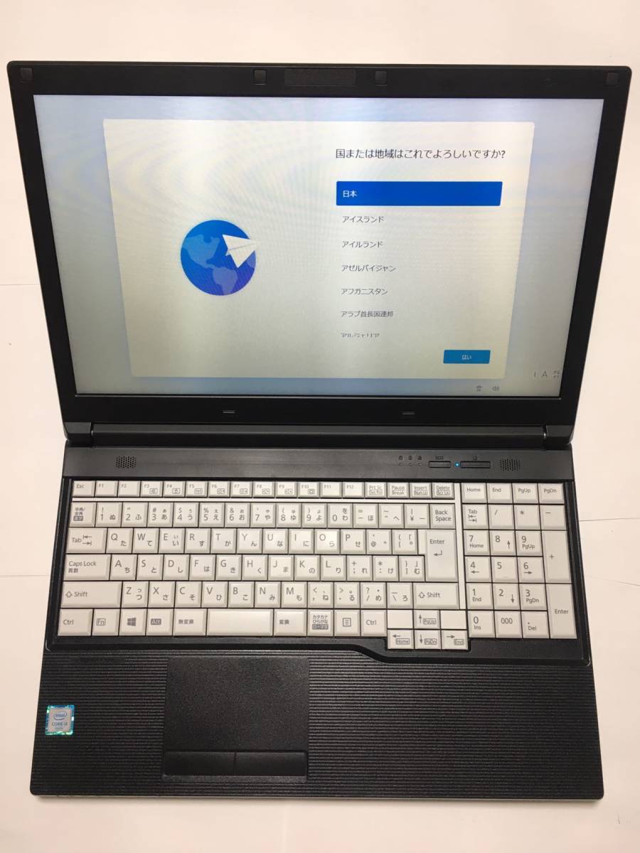 Z74 FUJITSU LIFEBOOK A576/P officeインストロール済 win11 15.6インチ i5-6300U 8GB SSD240GB DVD WIFI テンキー_画像1