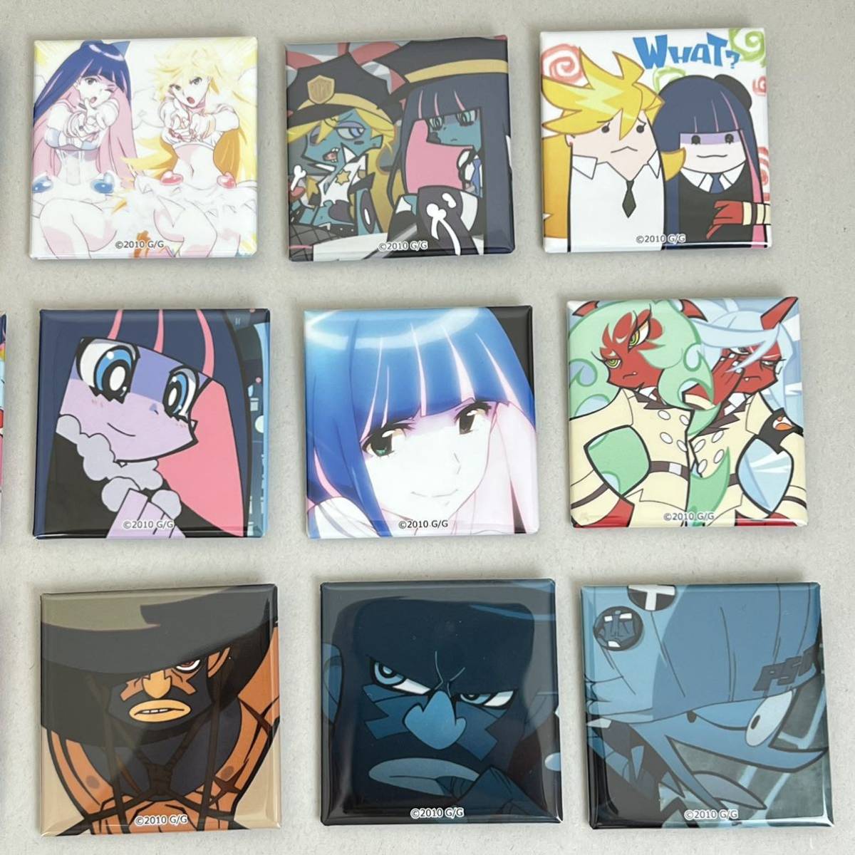 Panty & Stocking with Garterbelt スクエア缶バッジ vol2 全15 Panty & Stocking with Garterbelt スクエア缶バッジ vol2 全15