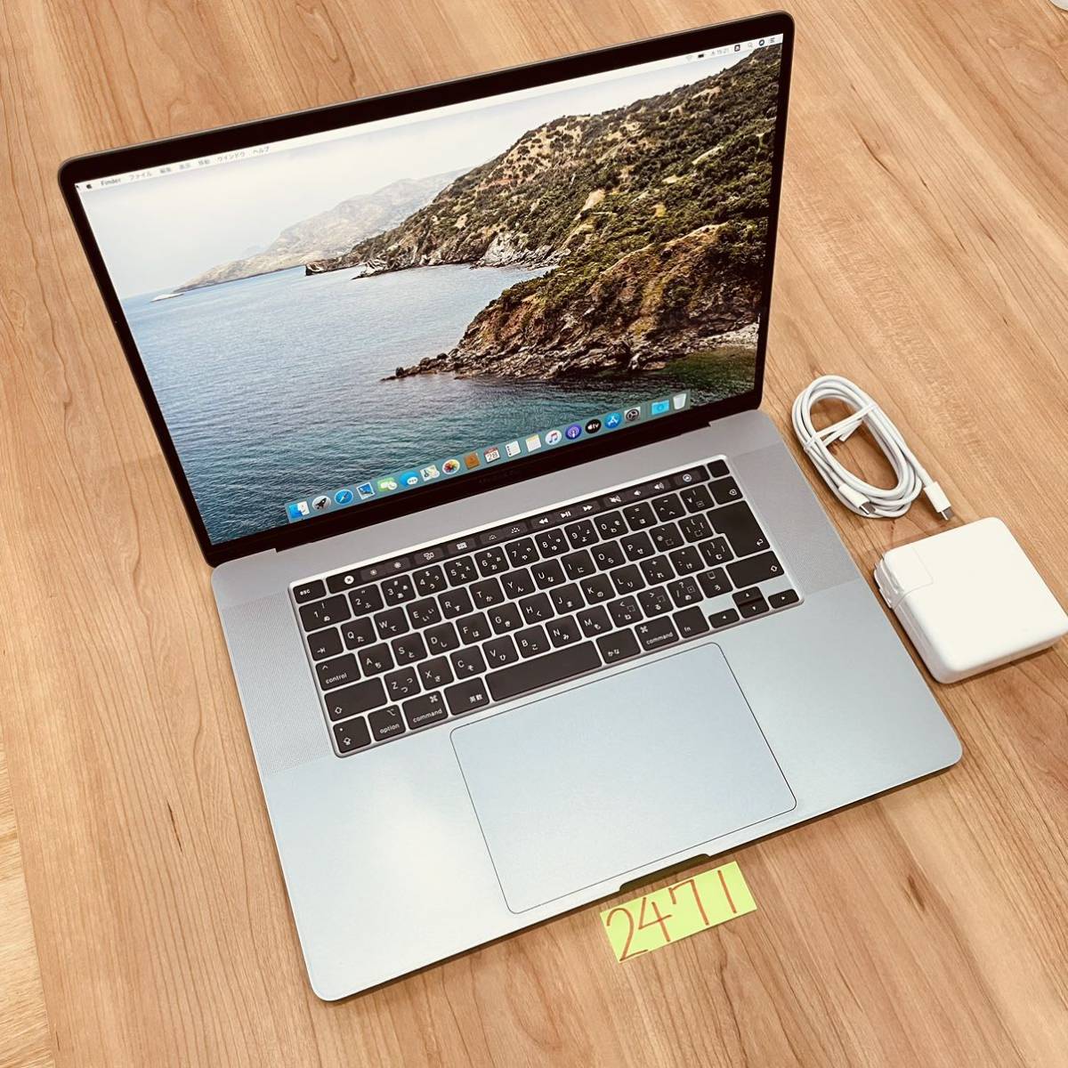 MacBook pro 16インチ 2019 i9 メモリ32GB SSD1TB-