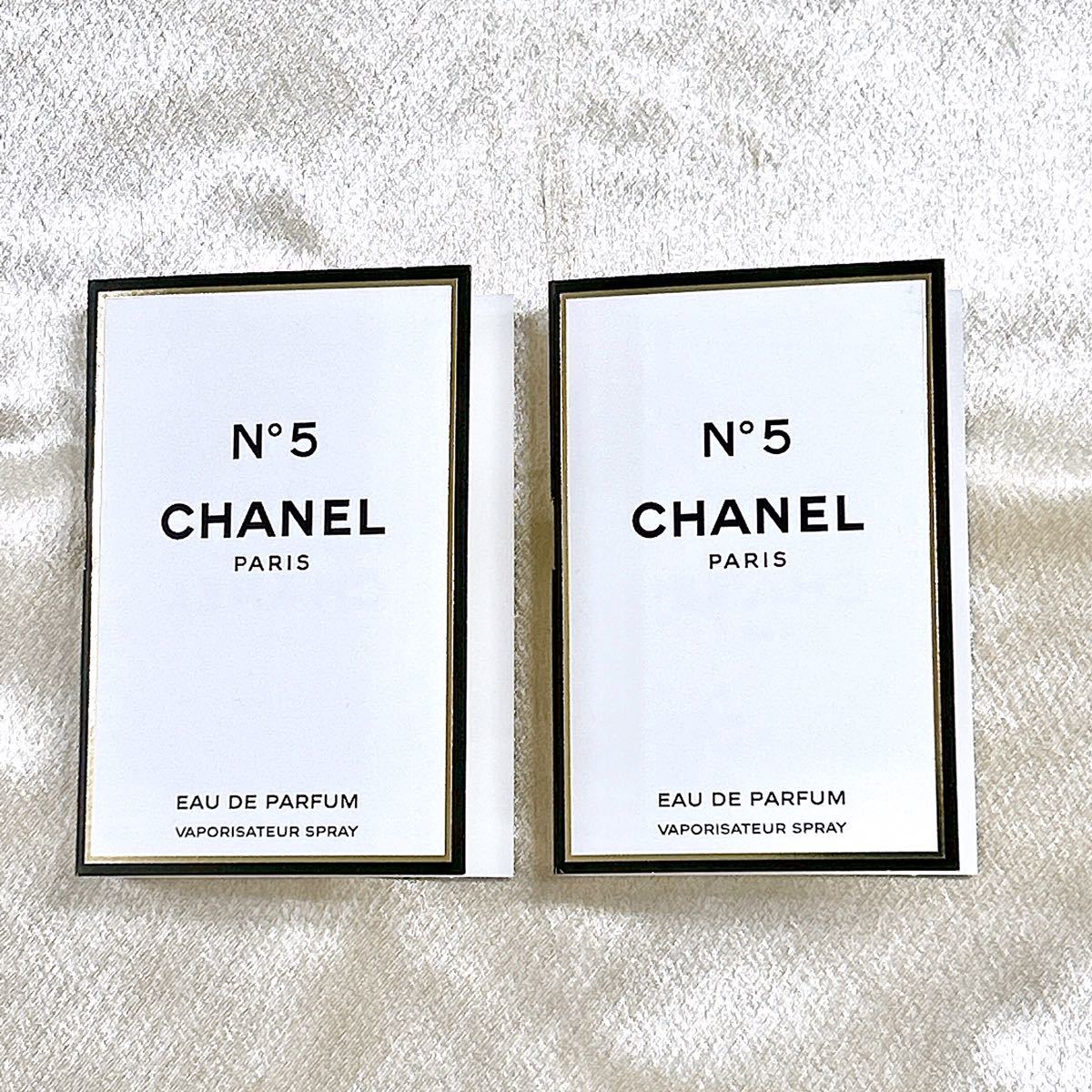 chanel シャネル サンプル 香水 N°5 ナンバーファイブ 1.5ml 二