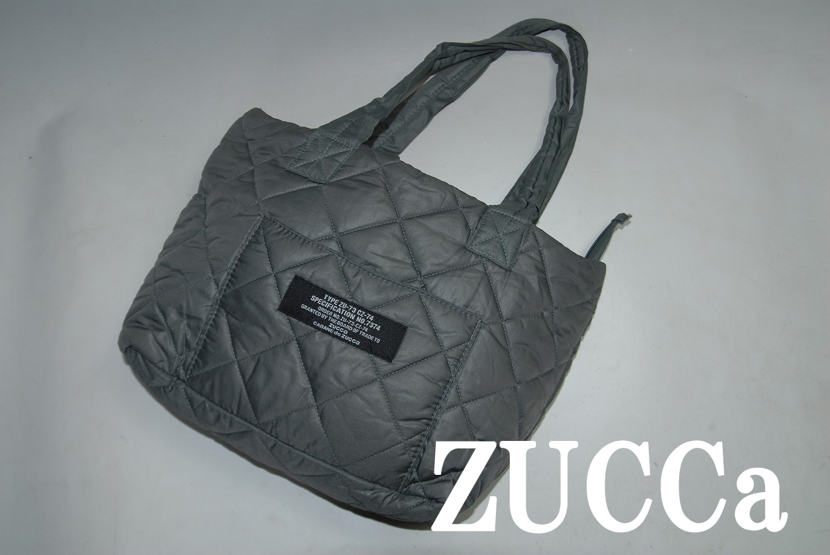 *DSC3772*... final price! complete selling out! other is exhibiting also * Zucca /ZUCCA/ superior article / ash / masterpiece the best cellar! using one's way eminent! hand / tote bag / bag 