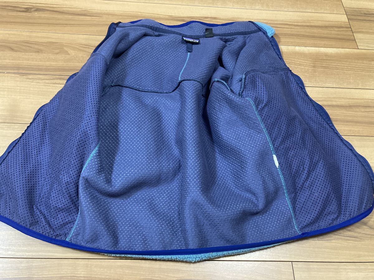 patagonia パタゴニア p6 レトロx ヘビーレトロ　クラシックレトロカーディガン　USA製　シーグリーン　９０Ｓ　Ｓサイズ　極上品_画像7