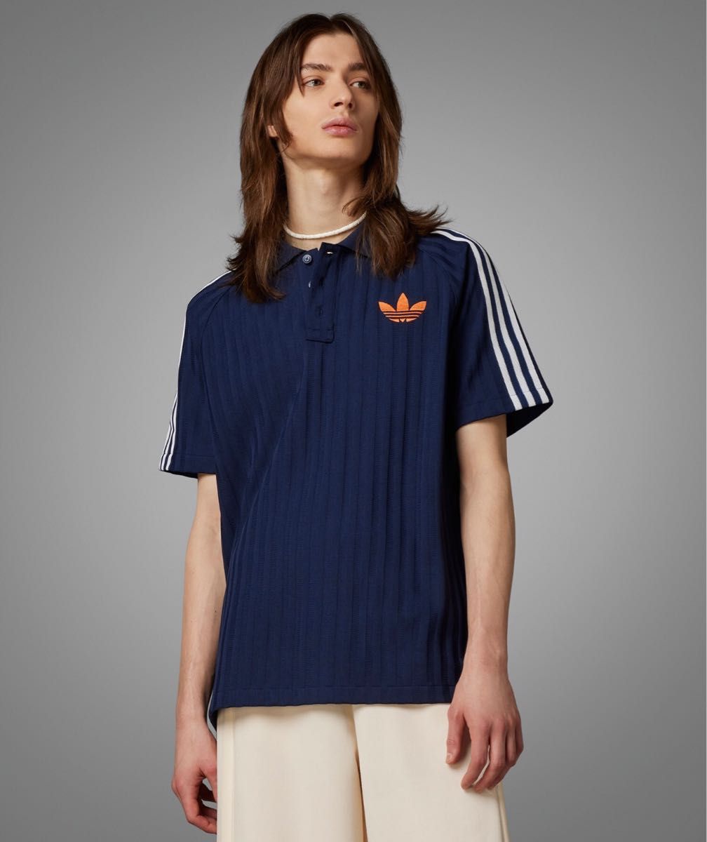 【完売商品】アディダスオリジナルス　ポロシャツ　アディカラー 70s ビンテージ　 adidas 在原みゆ紀　有名人愛用