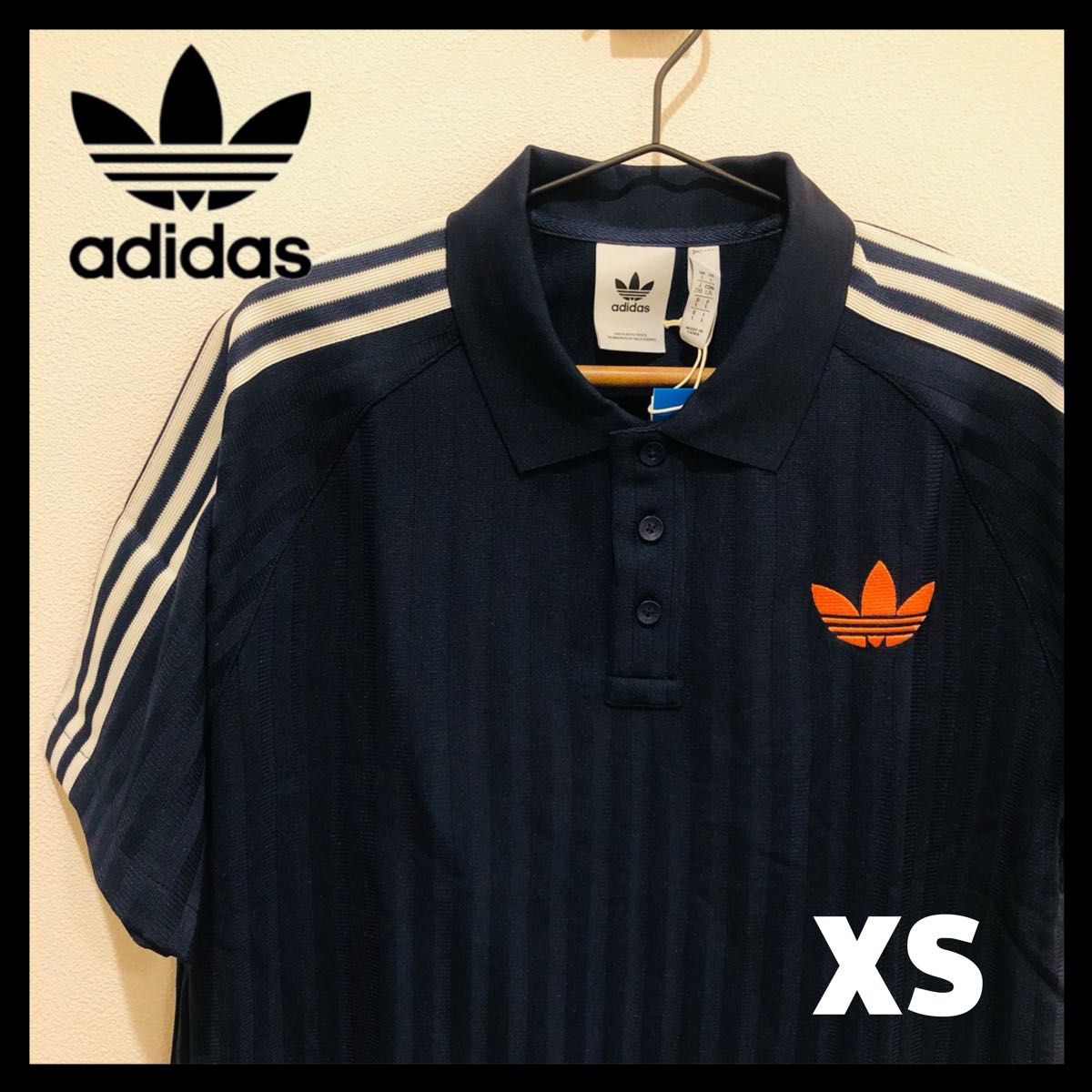 【完売商品】アディダスオリジナルス　ポロシャツ　アディカラー 70s ビンテージ　 adidas 在原みゆ紀　有名人愛用