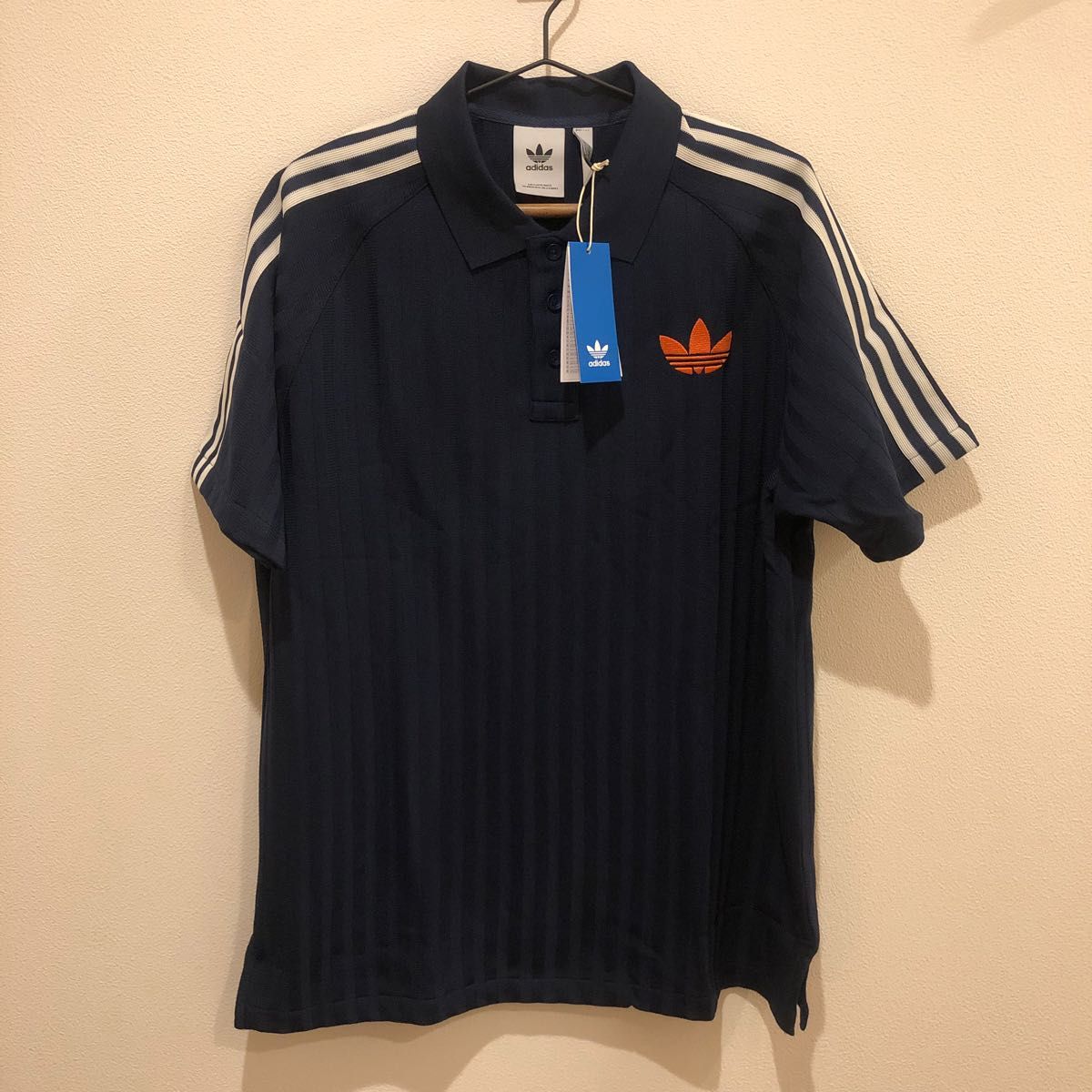 【完売商品】アディダスオリジナルス　ポロシャツ　アディカラー 70s ビンテージ　 adidas 在原みゆ紀　有名人愛用