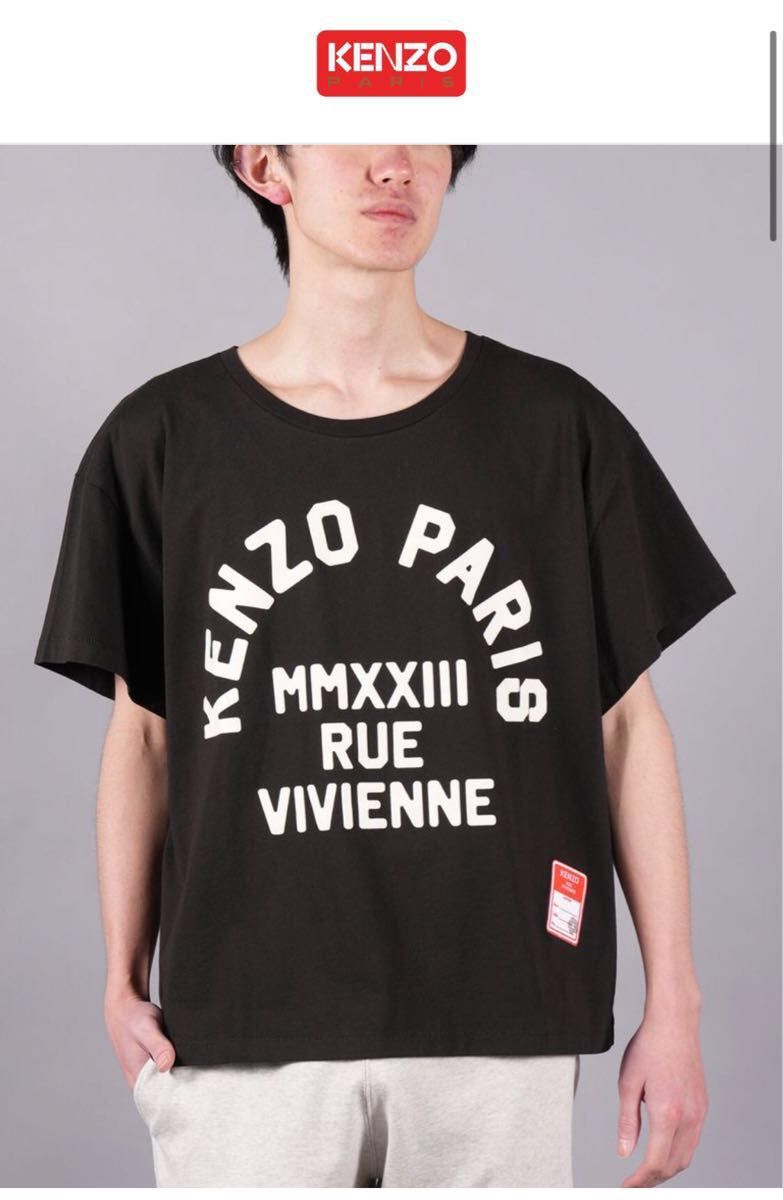 【レア・新品】KENZO ケンゾー　Tシャツ　RUE VIVIENNE 80s