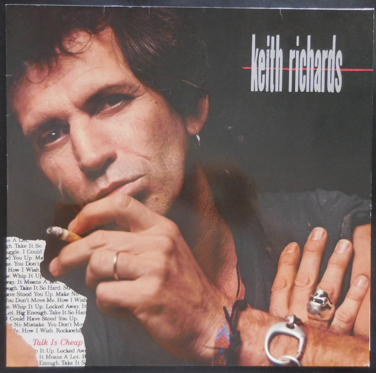 キース・リチャーズ KEITH RICHARDS／TALK IS CHEAP 独VIRGIN A1B2　美盤！_画像6