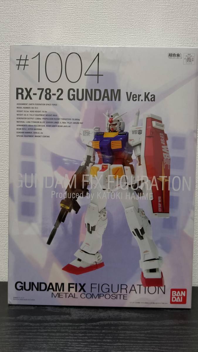 【未開封】GUNDAM FIX FIGURATION METAL COMPOSITE #1004 RX-78 Ver.Ka
