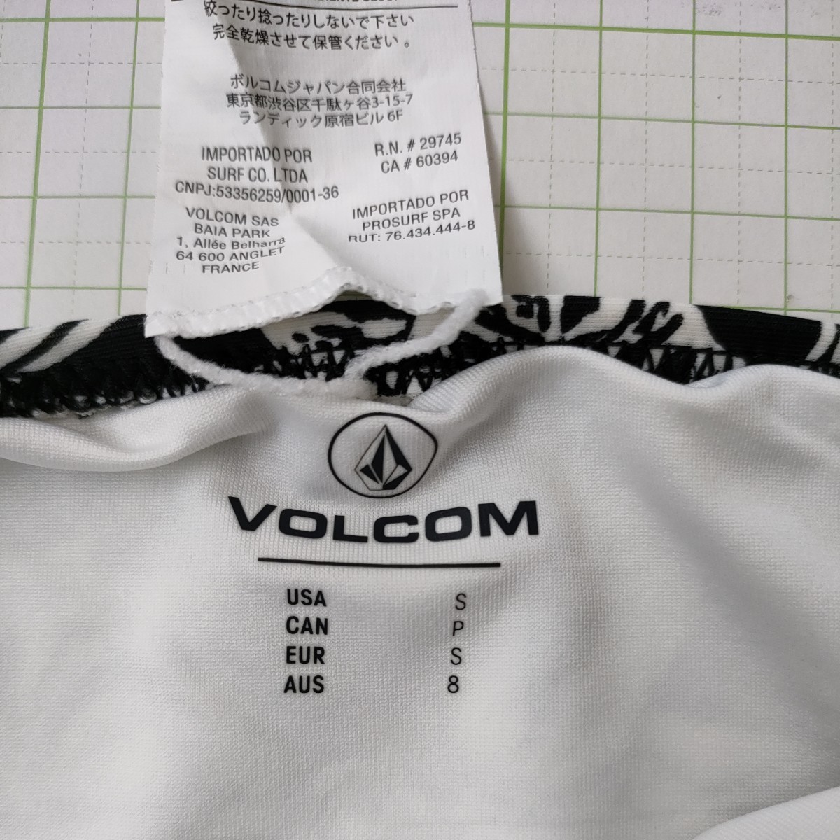 VOLCOM レディース　ビキニ水着 ボトム　ビーチバレー　US-Ｓサイズ_画像2