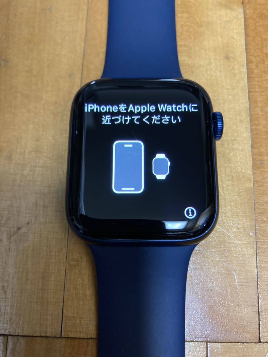 Apple Watch Series6 44mm GPS+Cellularモデル A2376 ブルー