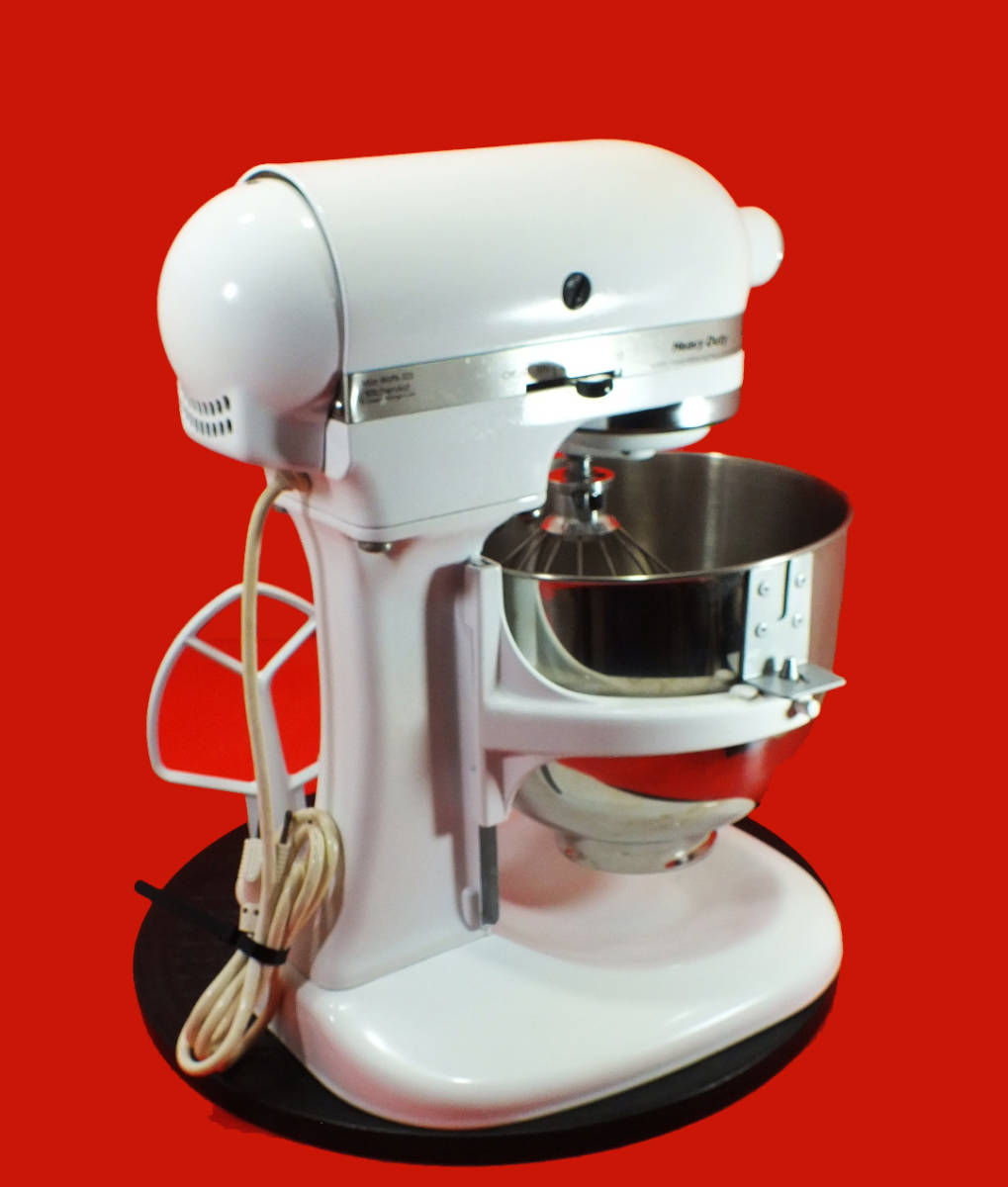 09/09/2023 中古 業務用 KitchenAid Heavy Duty K5SS 動作確認済み_画像4