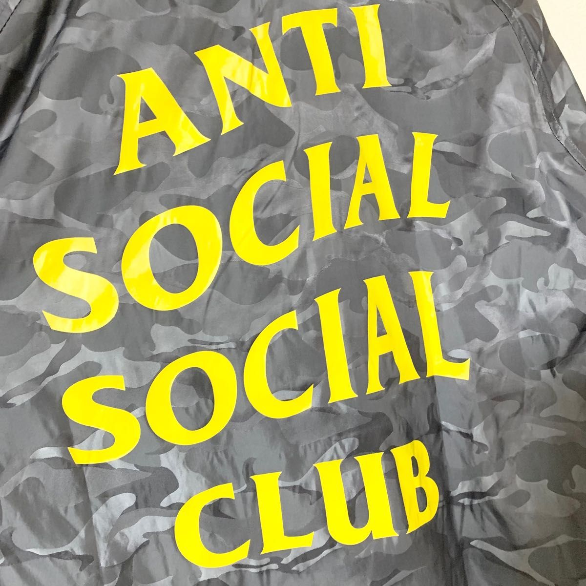 ANTI SOCIAL SOCIAL CLUB コーチジャケット ダークカモ M