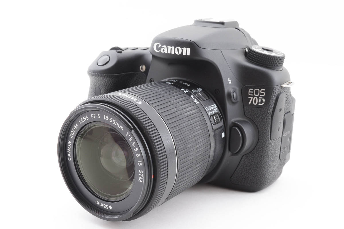 豪華で新しい 70D EOS Canon キャノン □美品□ EF-S18-55 レンズ