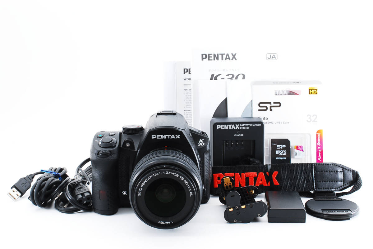 魅力的な価格 ペンタックス PENTAX K-30 レンズキット ブラック 32GB