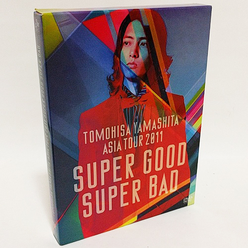 【送料無料】【美品】山下智久 / TOMOHISA YAMASHITA ASIA TOUR 2011 SUPER GOOD SUPER BAD(初回限定盤) [DVD]_画像1