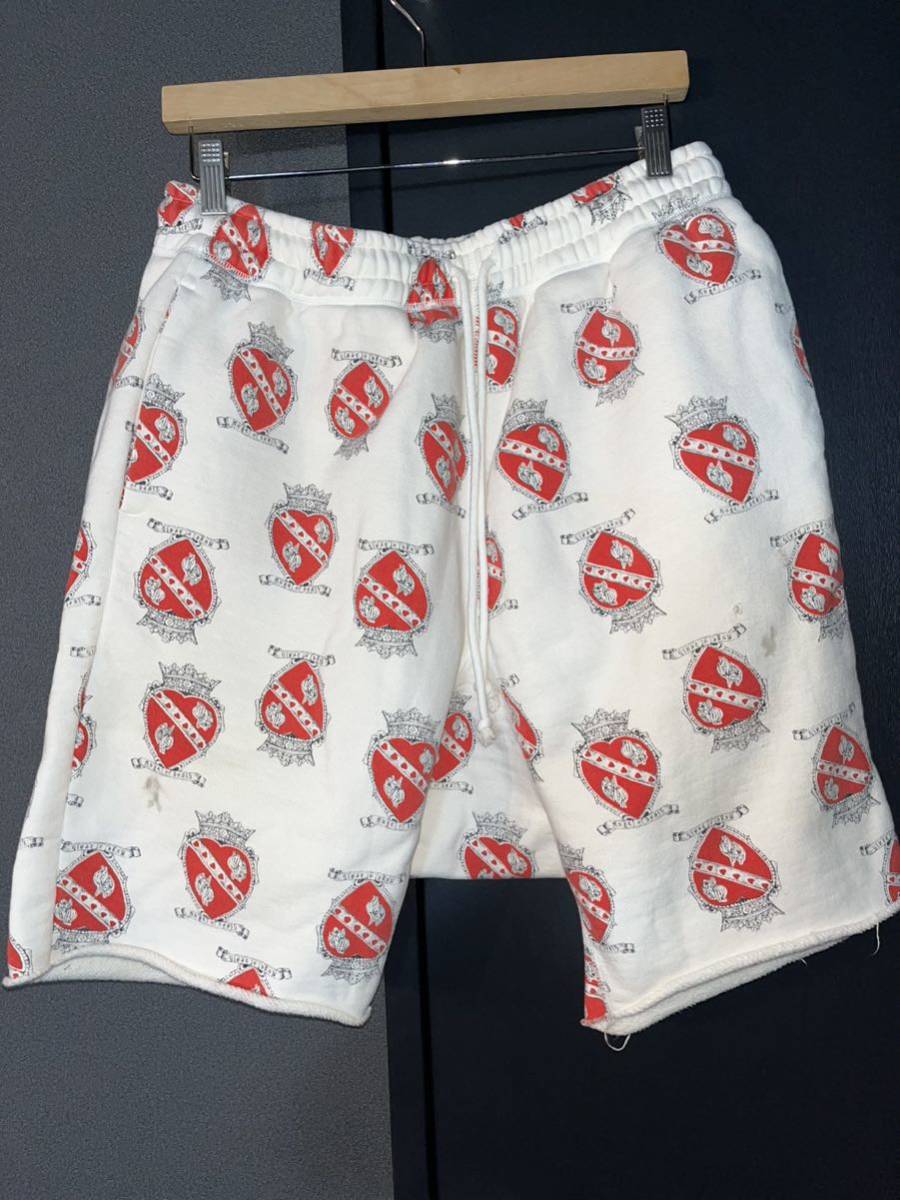 saint michael sweat shorts sizeS SM-S21-0000-030 ハーフパンツ ショートパンツ セントマイケル readymade_画像1