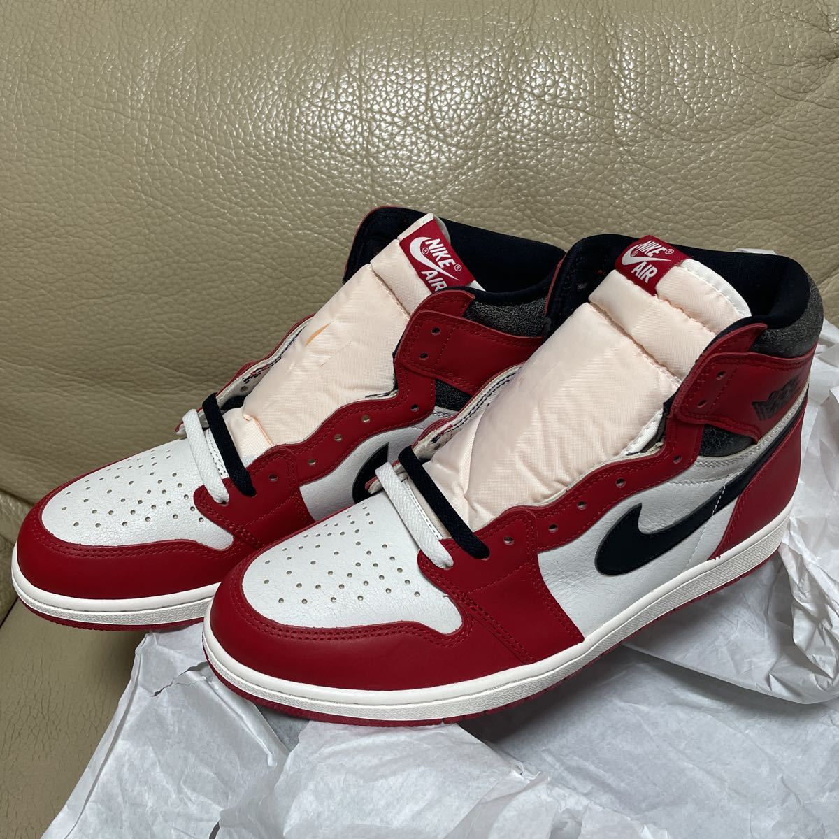 30cm 未使用品 NIKE ナイキ AIR JORDAN 1 RETRO HIGH OG 'Lost & Found