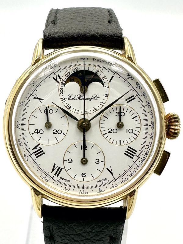 【送料無料】TAG HEUER タグホイヤー　188.505 エドワードホイヤー 限定 125周年記念 手巻き メンズ 時計
