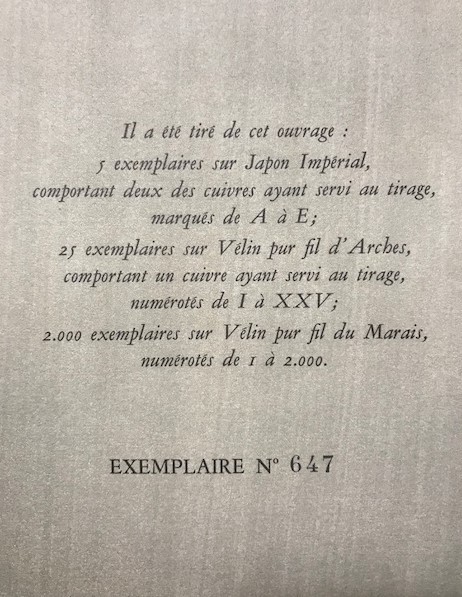 【特価】　≪　　ジョルジュ・ルオー　　≫　　エリオグラビュール【銅版画】　　ORIENTALE　　1947年　　GEORGES ROUAULT