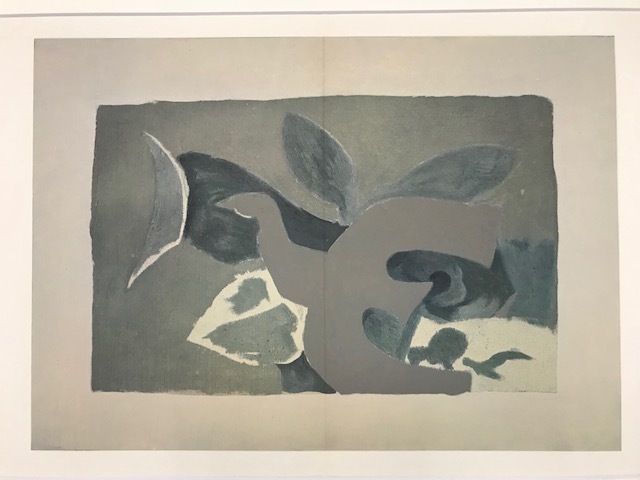 【特価】　≪ 　 ジョルジュ ブラック 　≫　　フォトリトグラフ　Ⅰ 　1967年 　GEORGES BRAQUE 　DERRIERE　LE　MIROIR_画像2