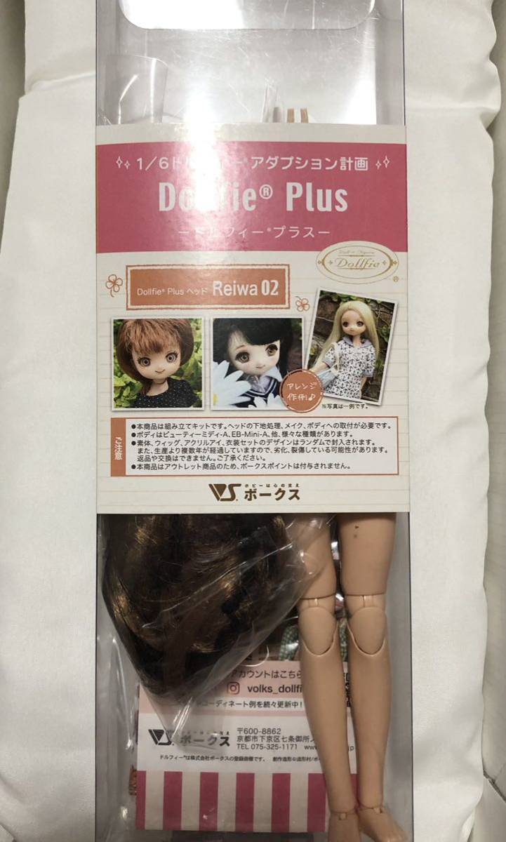 ボークス 1/6 ドルフィー プラス オビツ 素体 REIWA01 REIWA02 2 ボークス 1/6 ドルフィー プラス オビツ 素体 REIWA01 REIWA02 2
