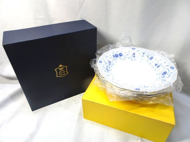 高い品質 金彩 ブルー花 ボーンチャイナ リムスープ皿5枚 未使用品◆NARUMI/ナルミ◇23㎝ 元箱有り パスタ皿 ミラノ 食器 ナルミ 高い品質 金彩 ブルー花 ボーンチャイナ リムスープ皿5枚 未使用品◆NARUMI/ナルミ◇23㎝ 元箱有り パスタ皿 ミラノ 食器 ナルミ