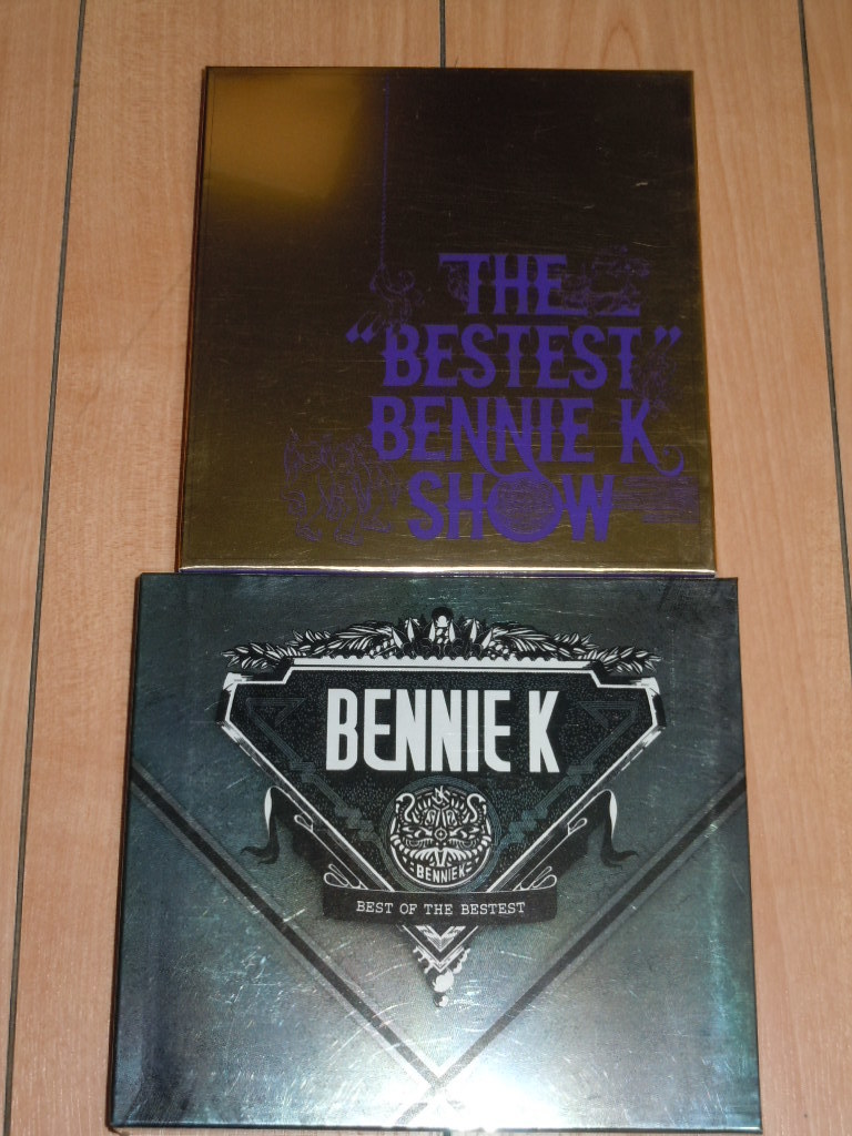初回限定盤 CD＋DVD★BENNIE K / BEST OF THE BESTEST & BENNIE K THE“BESTEST”BENNIE K SHOW ベストアルバムCD2枚セット _画像1