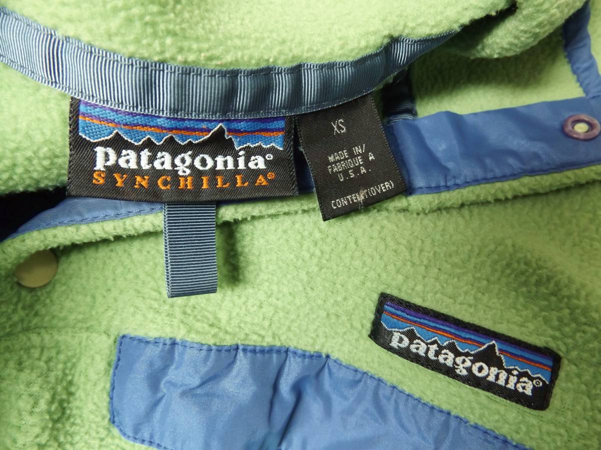 ◇美品希少色◇Patagonia パタゴニア シンチラ スナップT アップル