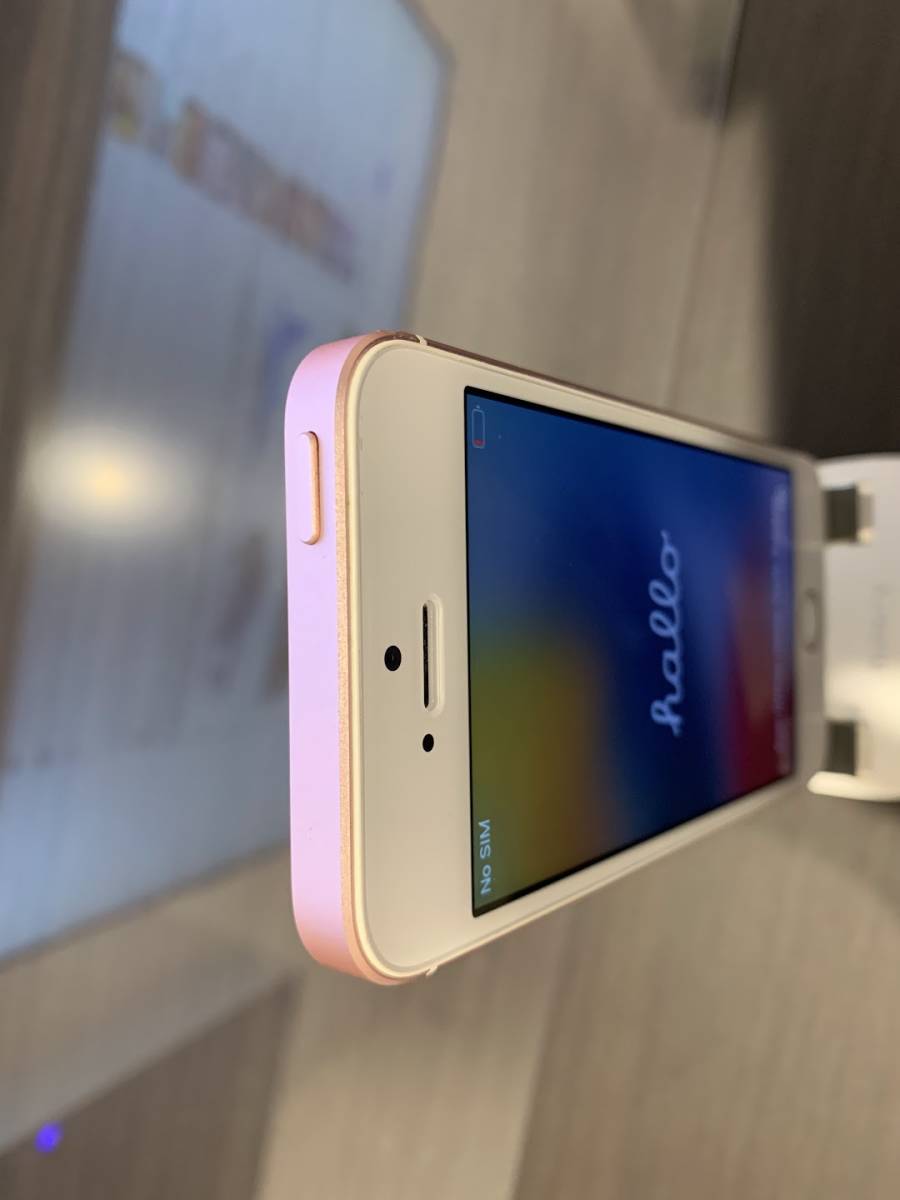 iPhone SE Gold 32GB 第１世代 ローズゴールド MP852J/A Y!mobile Simロック解除済み 1円~_画像5