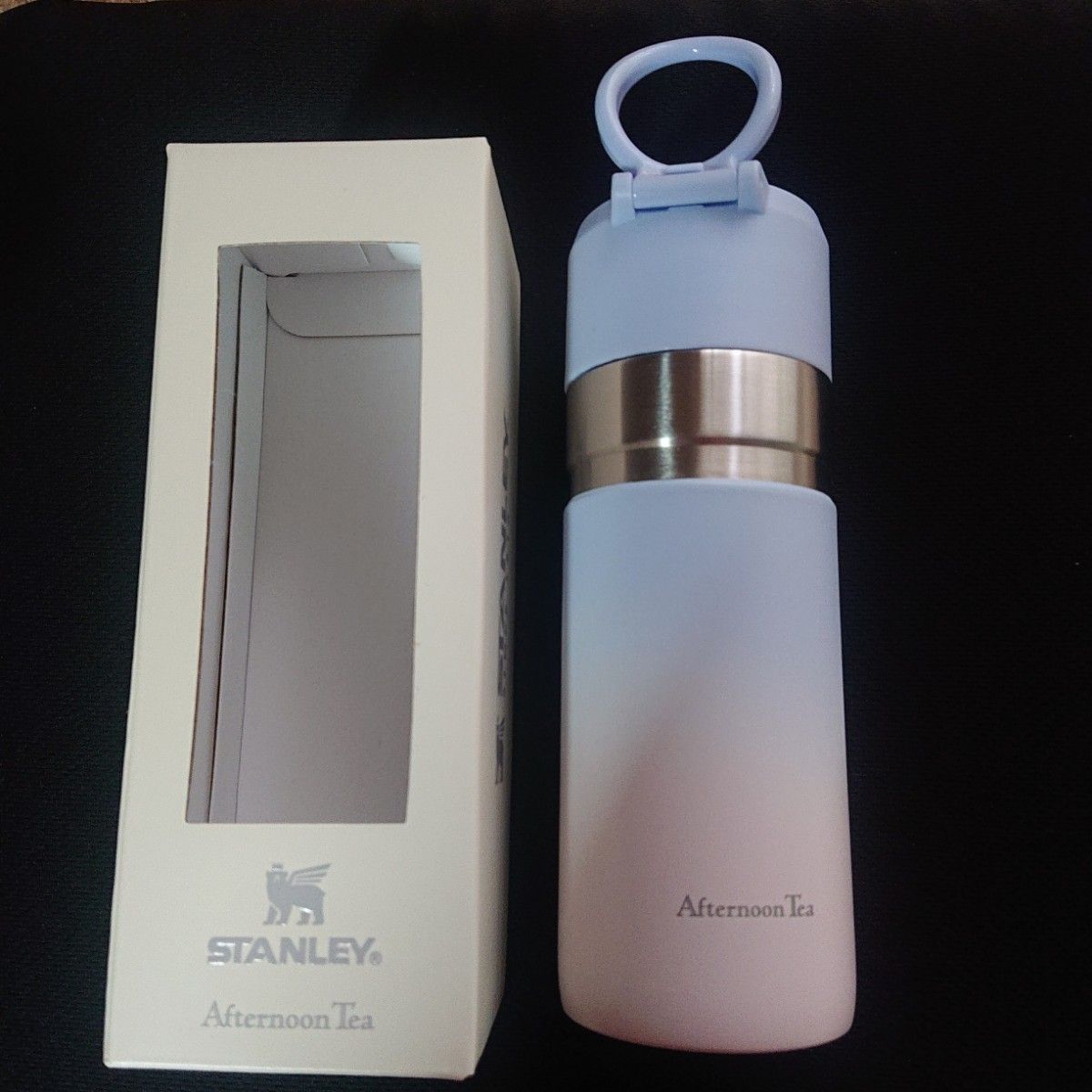 Afternoon Tea アフタヌーンティーとSTANLEY スタンレーの コラボ ステンレスボトル ブルーグラデーション