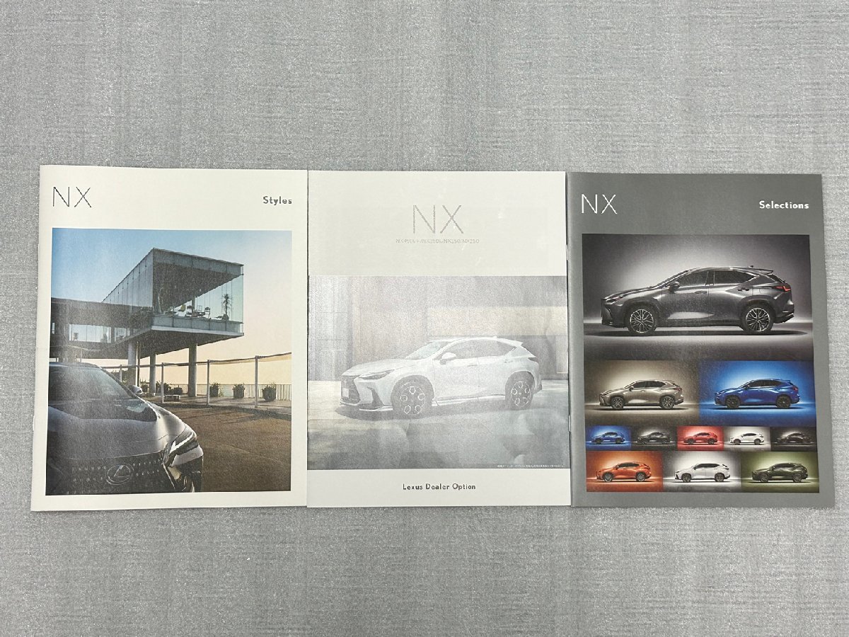 LEXUS NX Lexus каталог 2021 год 10 месяц выпуск 3 шт. комплект 