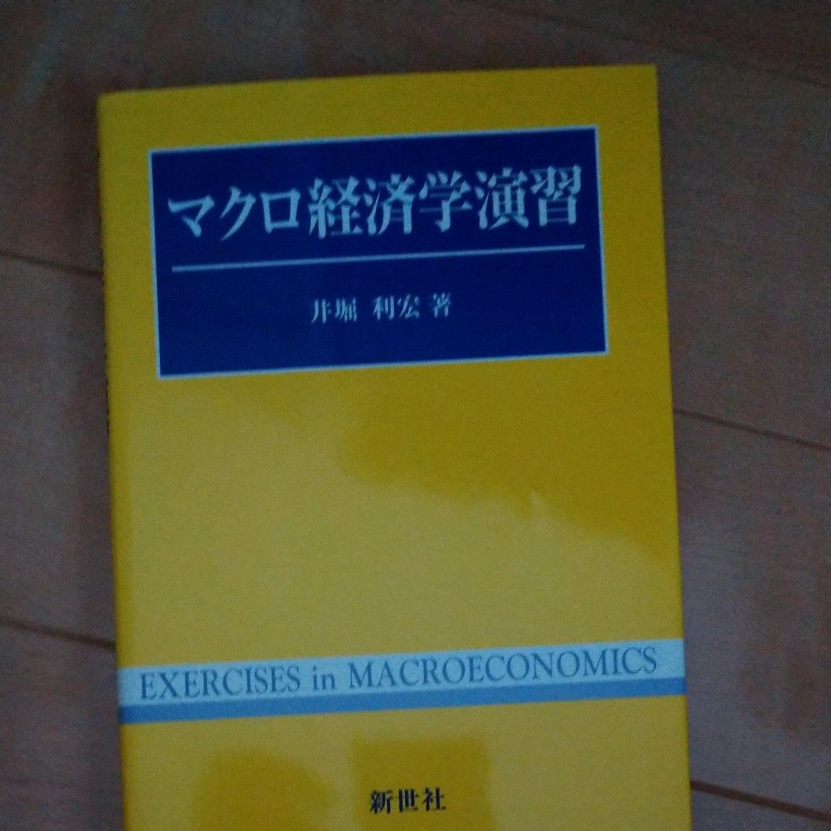 マクロ経済学演習 井堀利宏／著