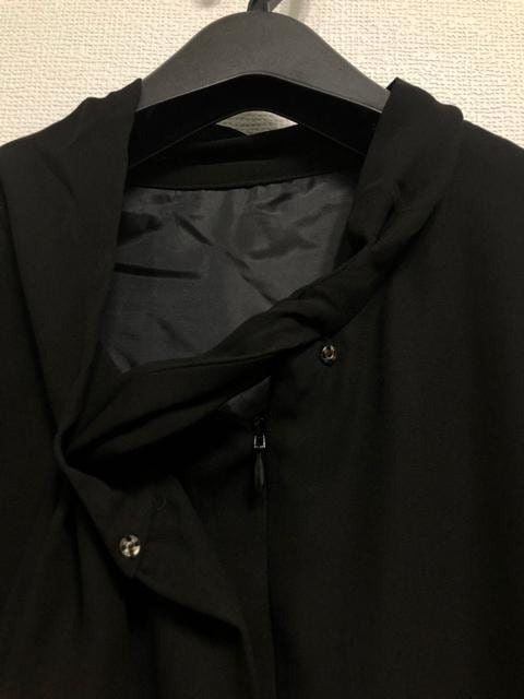 新品☆3L喪服礼服ブラックフォーマルおしゃれワンピース黒フォーマル☆u415_画像7