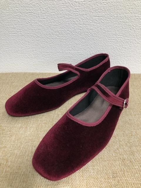 新品☆LL25～25.5cm幅広♪フェミニンぺたんこシューズ2足セット☆w211