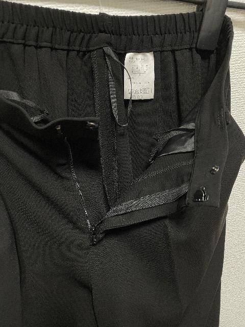 新品☆Sサイズ喪服礼服パンツスーツ3点セット便利な黒フォーマル☆w237_画像9