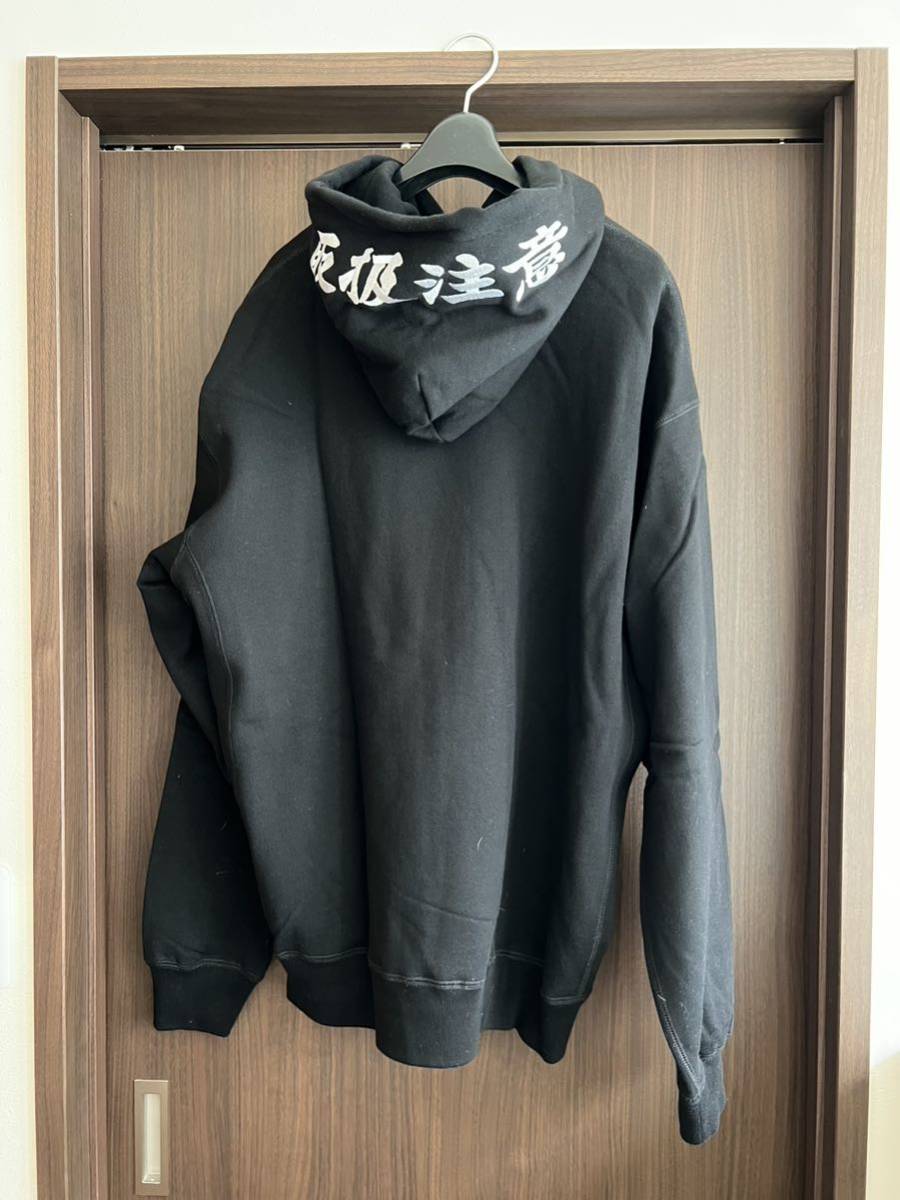 BLACK EYE PATCH LHP限定 取扱注意パーカー ブラックアイパッチ BLACK EYE PATCH LHP限定 取扱注意パーカー ブラックアイパッチ