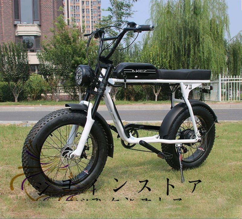  прекрасный товар появление * ретро электромобиль E-BIKE 20x4.0 дюймовый 36V 350W 13Ah s3rx lithium батарейка мотокросс 