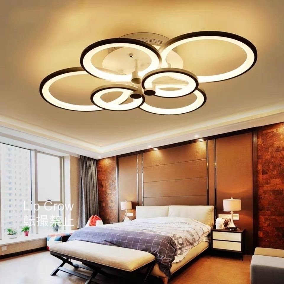 人気新品 LED サークルリビング 照明器具 天井照明 和モダン 和室 洋室 おしゃれ ベッドルームのサムネイル