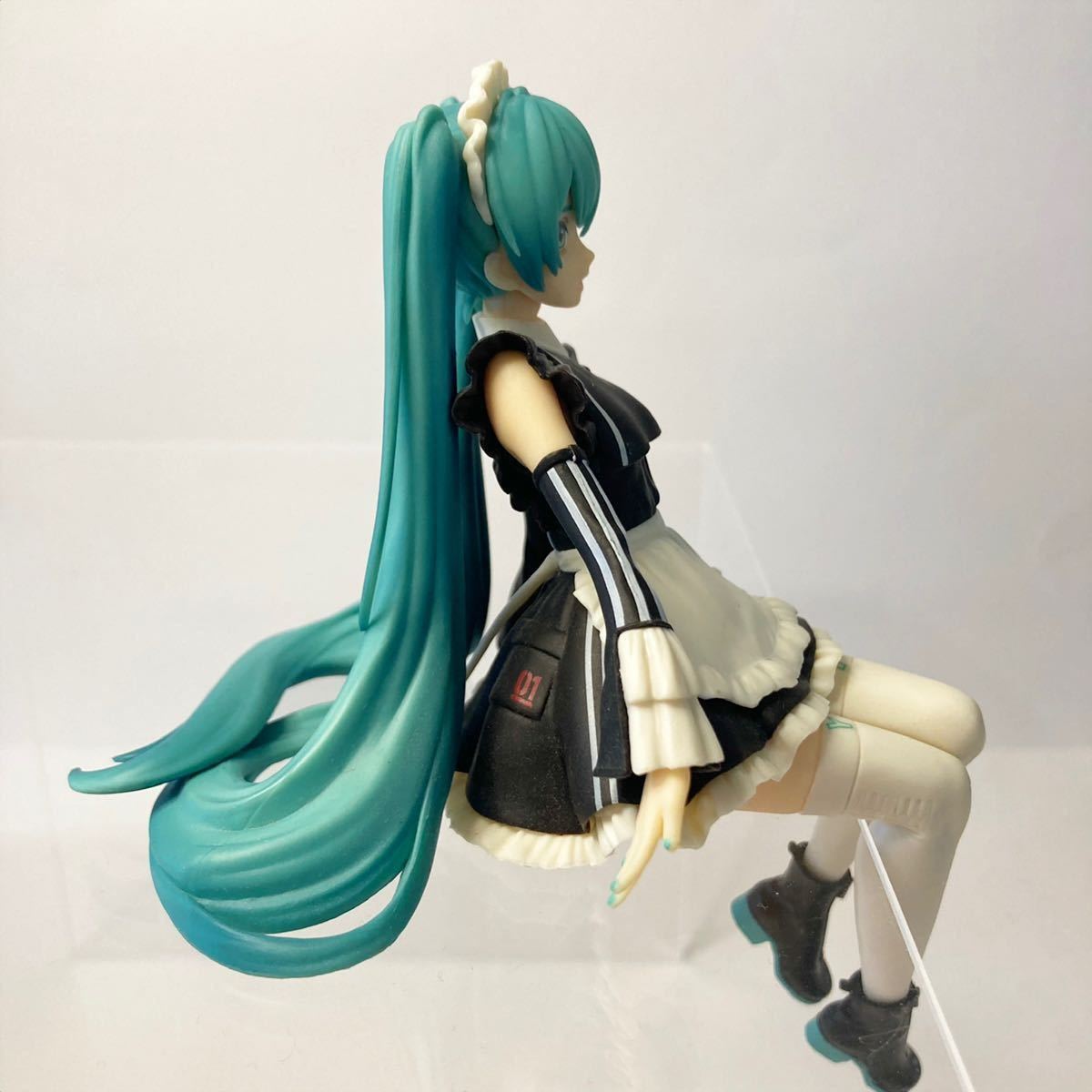 美品★初音ミク ぬーどるストッパー フィギュア スポーティーメイド noodle stopper Hatsune Miku figure VOCALOID ヌードルストッパー_画像4