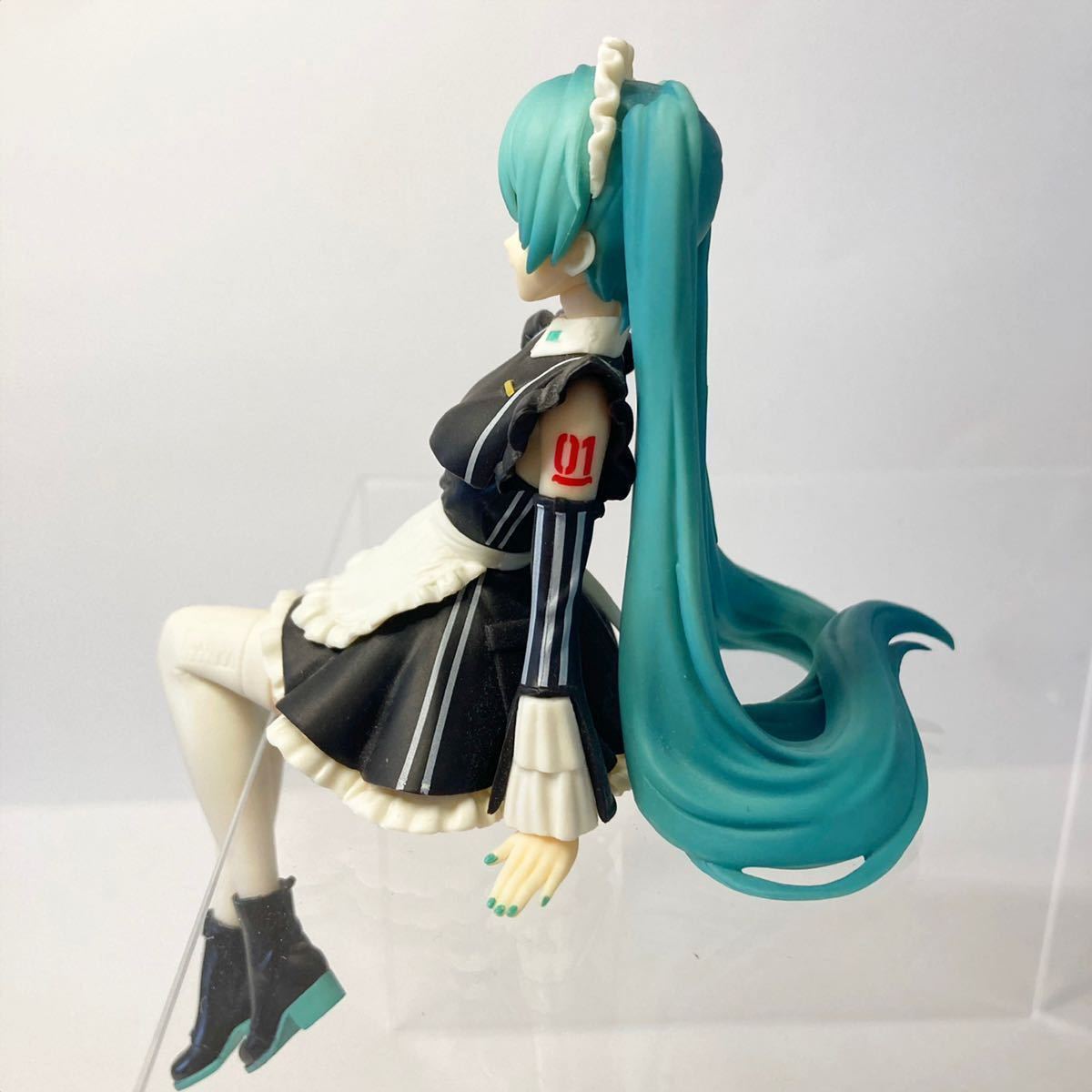 美品★初音ミク ぬーどるストッパー フィギュア スポーティーメイド noodle stopper Hatsune Miku figure VOCALOID ヌードルストッパー_画像3