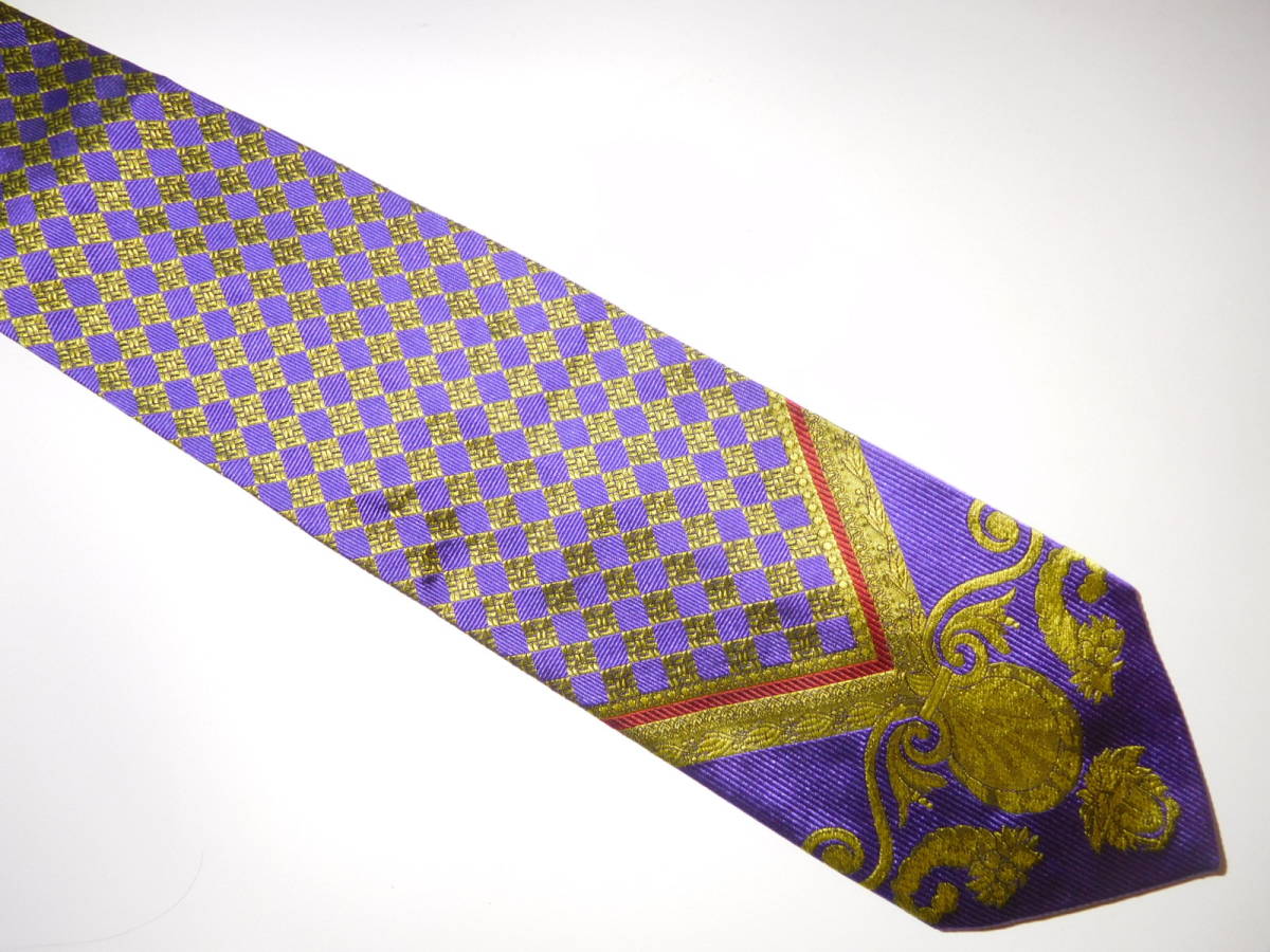 (29) VERSACE bell search necktie /2/ Versace 